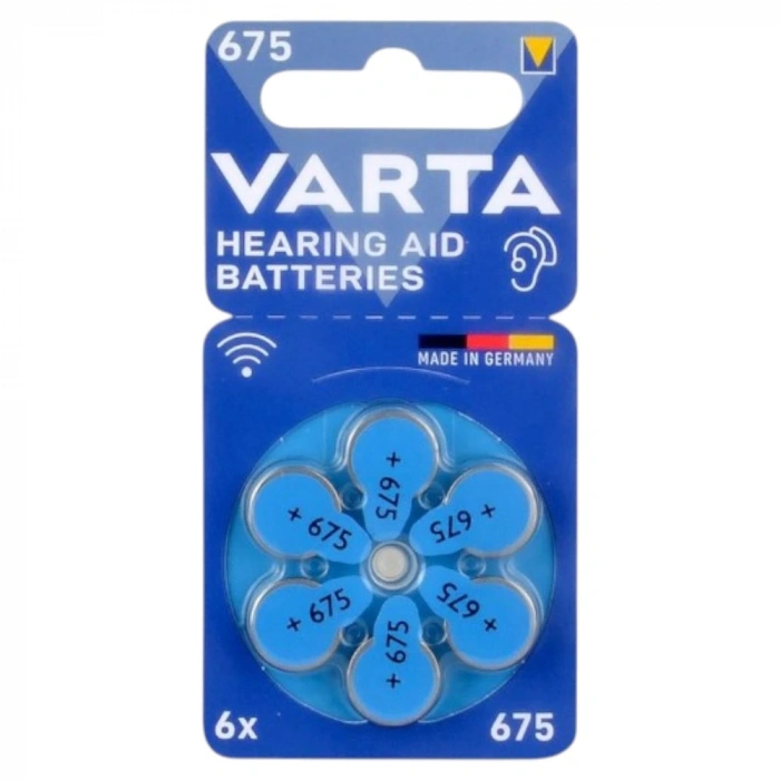 VARTA KULAKLIK PİLİ 675