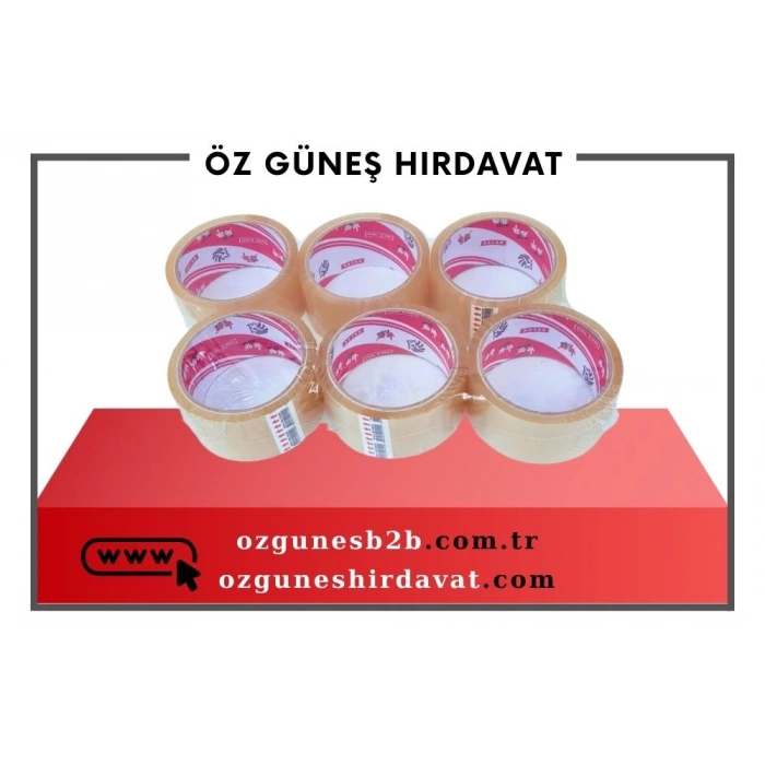 VEGE KOLİ BANDI ŞEFFAF 40 MT*96