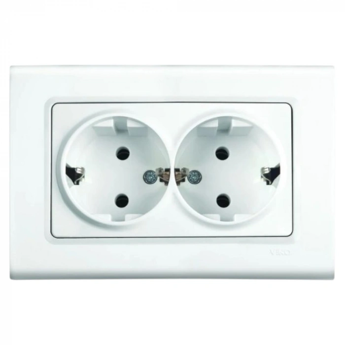 VİKO LİNNERA 2 Lİ TOPRAKLI PİRİZ*60