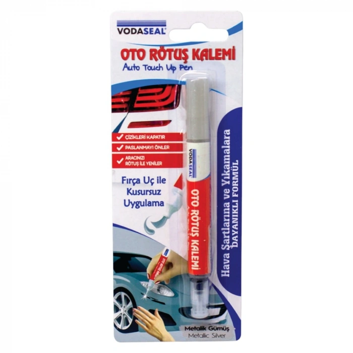 VODASEAL OTO RÖTUŞ KALEM GÜMÜŞ