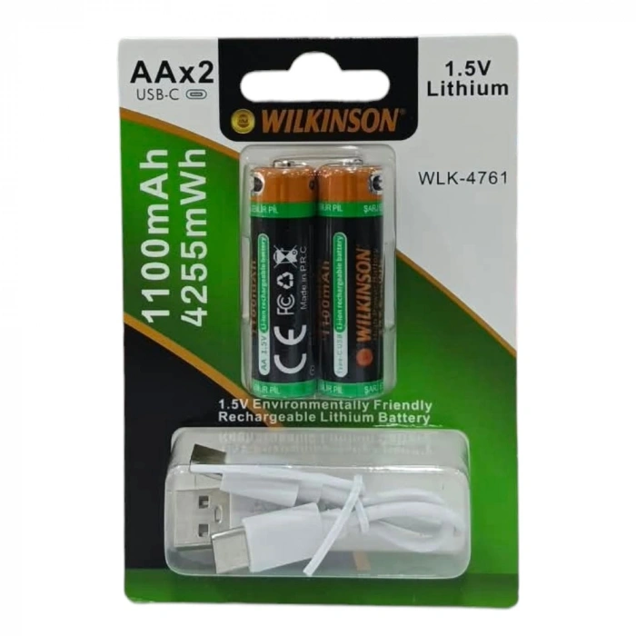 WILKINSON WLK-4761 TYPE-C ŞARZLI KALEM PİL
