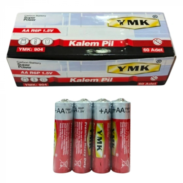 YMK KALEM PİL YMK-904 (60 ADET)*20