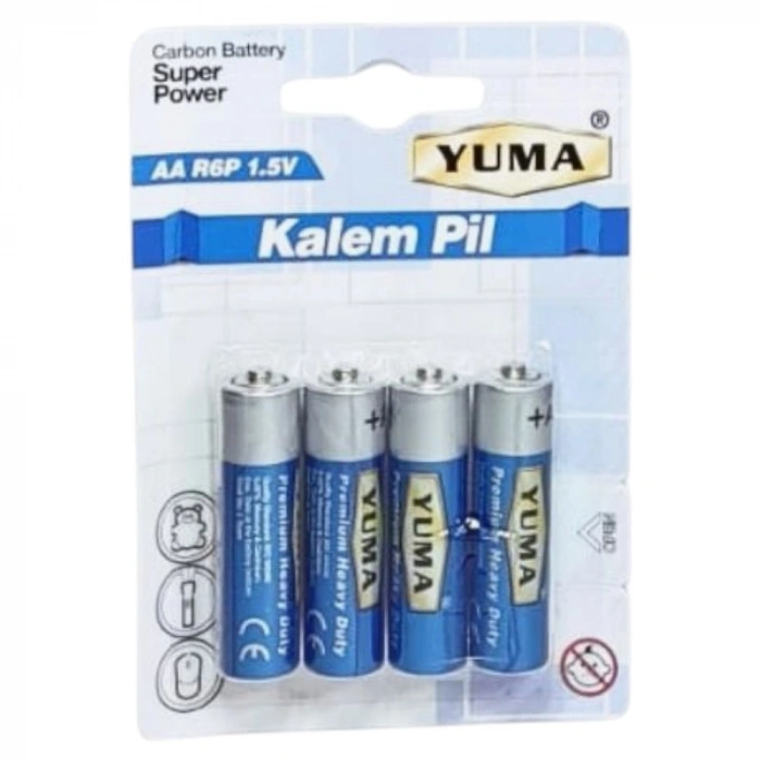 YUMA KALEM PİL 4LÜ BLİSTER YM-902