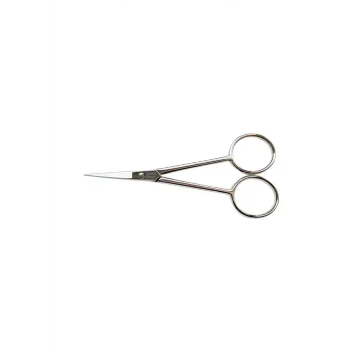 004-400 Kalın Nakış Makası No: 4 İnç / 10,16 Cm - Nikel Kaplama