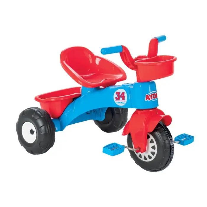 07 169 ATOM BİSİKLET MAVİ KIRMIZI NessiWorld