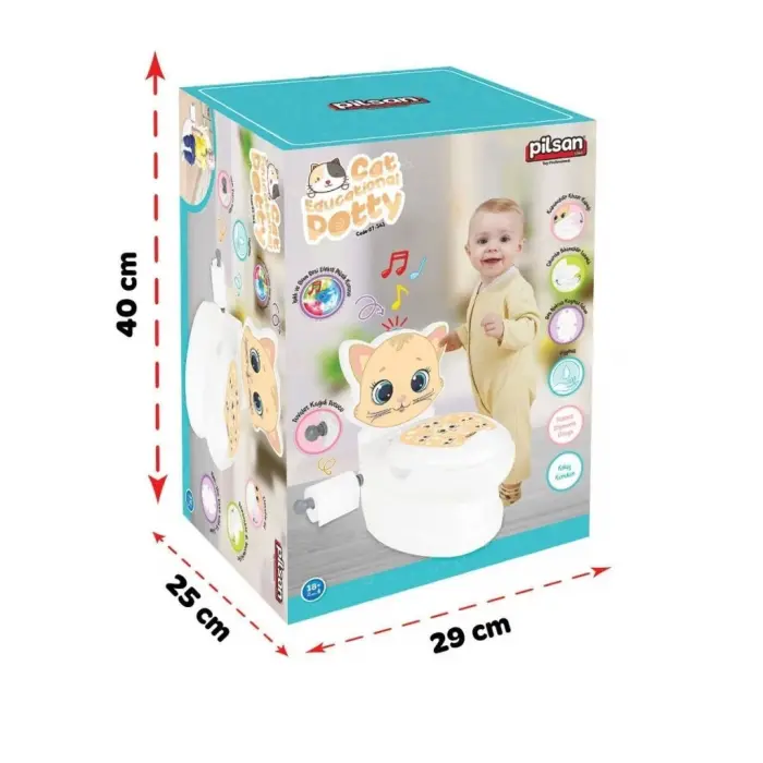 07 563 NessiWorld Eğitici Kedi Klozet