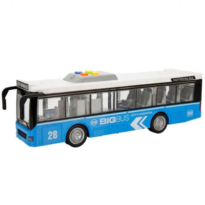 1:16 Eco Lounge Sesli ve Işıklı Şehir Otobüsleri 28 cm S00003537