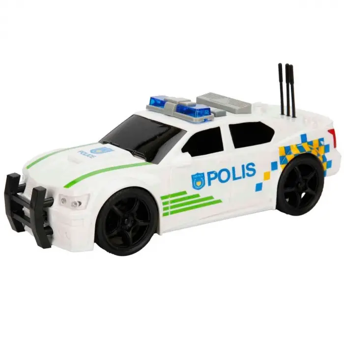1:20 Eco Lounge Sesli ve Işıklı Polis Arabası 19 cm
