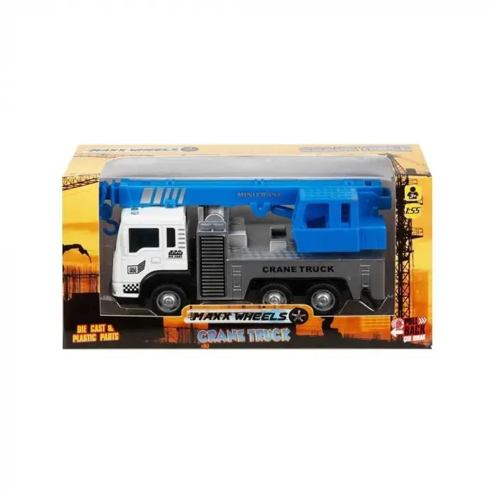 1:55 Maxx Wheels Çek Bırak Vinç - 1 Adet Stokta Olan Gönderilir