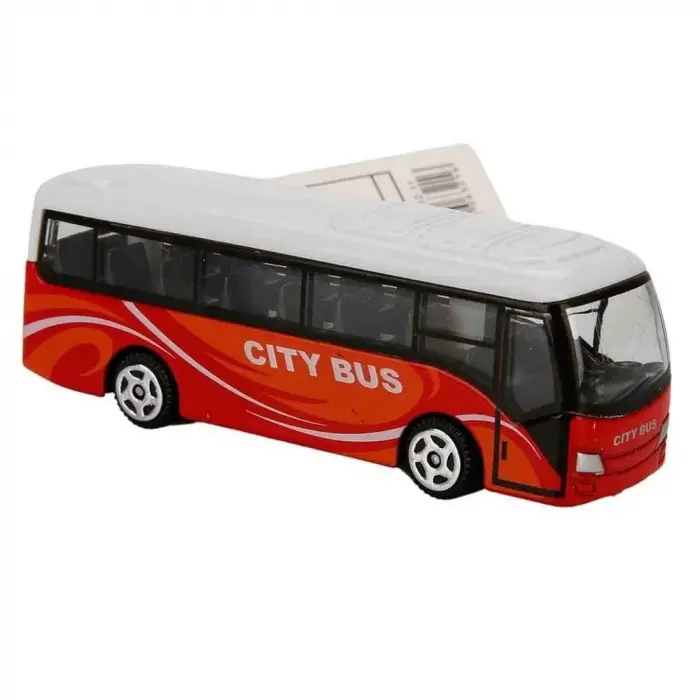 1:64 Mini Otobüs 9 cm - 1 Adet stokta olan gönderilir