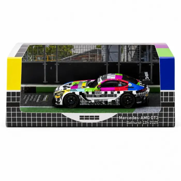 1/64 Model Araç -AMG GT3 Bathurst 12h 2025 GruppeM Racing Maro Engel / Mikaël Grenier / Maxime Martin