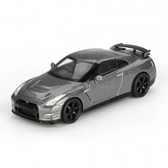 1/64 MODEL ARAÇ GTR Nismo R35 CRS Version Dark Metal