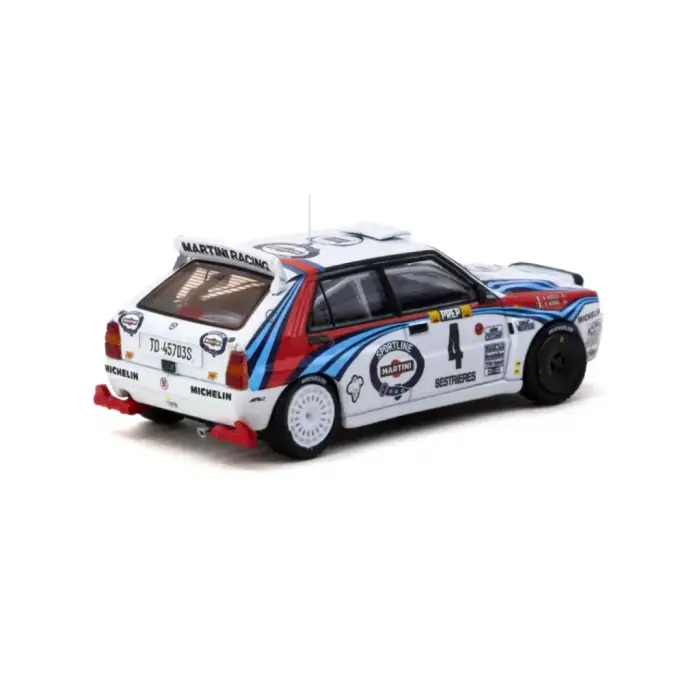 1/64 Model Araç HF Integrale Monte Carlo Rally 1992 #04 Winner Didier Auriol / Bernard Occelli