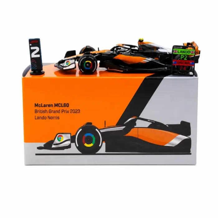 1/64 Model Araç MCL60 British Grand Prix 2023 Lando Norris -  X iXO Models