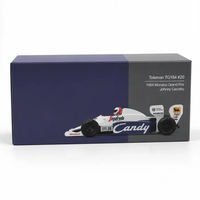 1/64 Toleman TG184 Johnny Cecotto 1984 Monaco Grand Prix