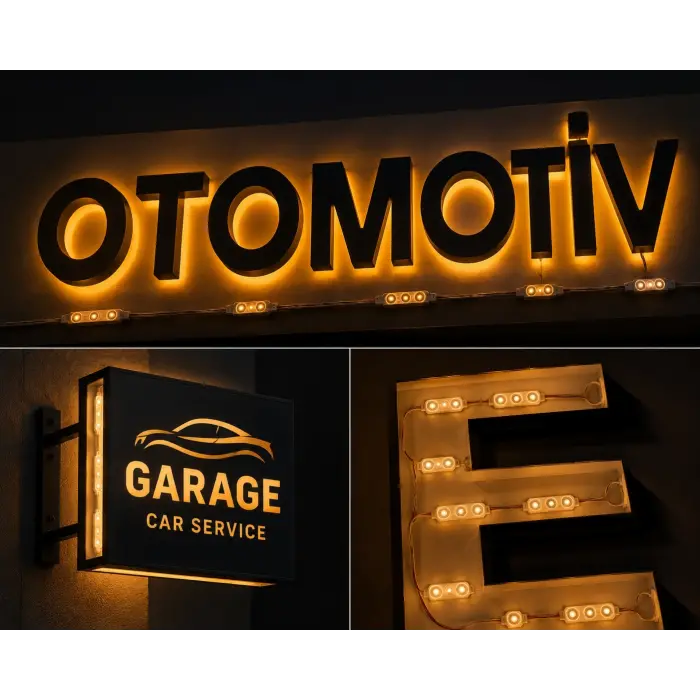 1 Adet 10 Adet CATA CT 4592 Modül Led 2W Amber Işık 12V