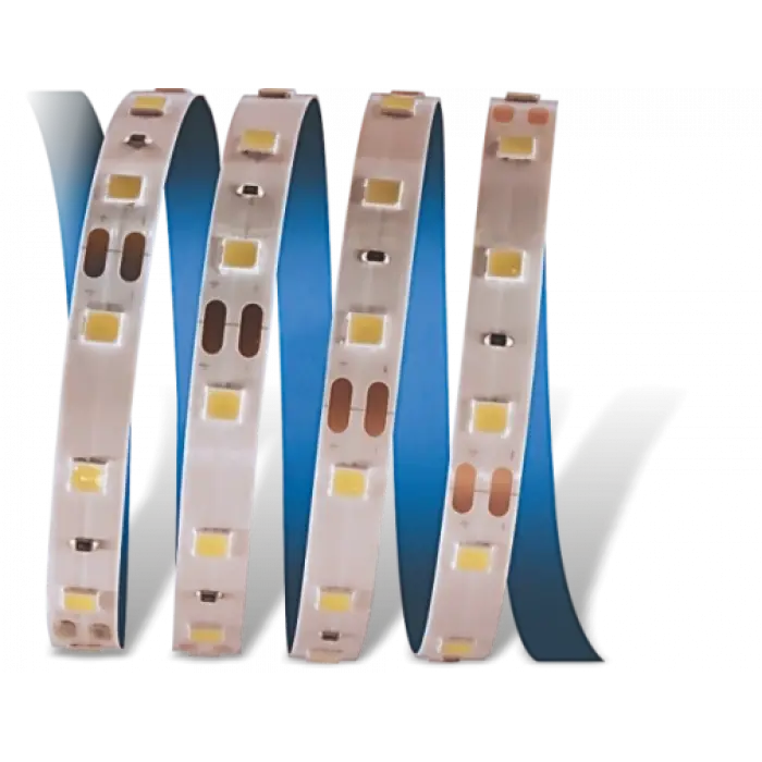 1 Adet 5 METRE CATA CT 4484 İç Mekan 12V 10 Çipli Şerit Led Mavi Işık