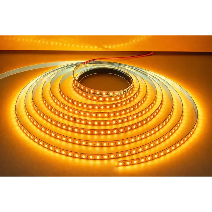 1 Adet 5 METRE CATA CT 4485 İç Mekan 12V 10 Çipli Şerit Led Amber Işık