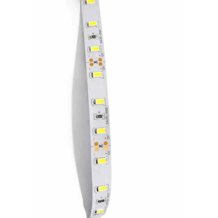 1 Adet 5 METRE CATA CT 4535 İç Mekan 12V 12 Çipli  Şerit Led 6400K Beyaz Işık