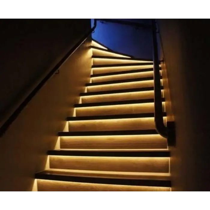 1 Adet 5 METRE CATA CT 4537 İç Mekan 12V 12 Çip Şerit Led  3200K Günışığı