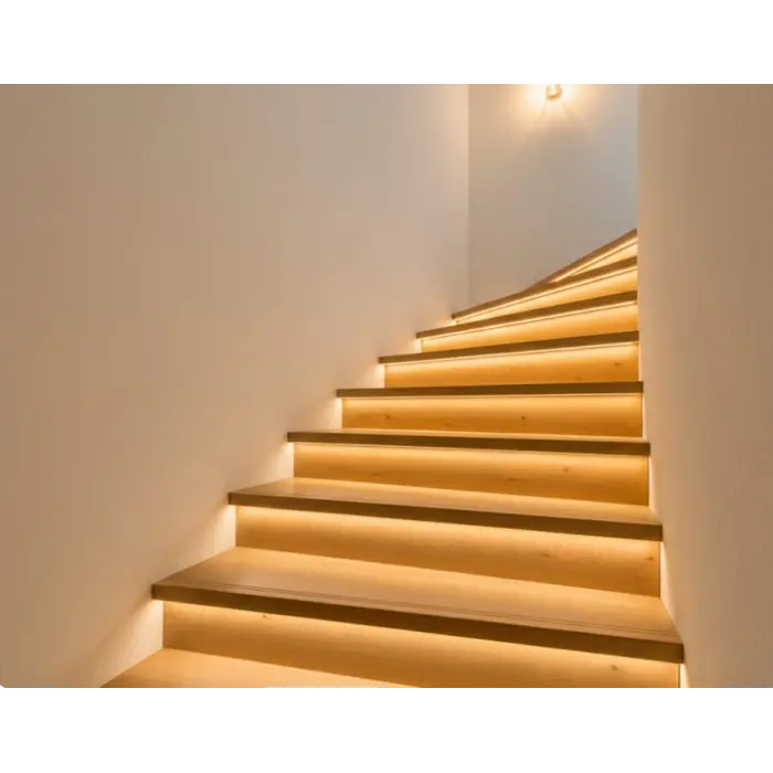 1 Adet 5 Metre CATA CT 4541 İç Mekan 216 Çipli COB Şerit LED 2700K Amber Işık 12V