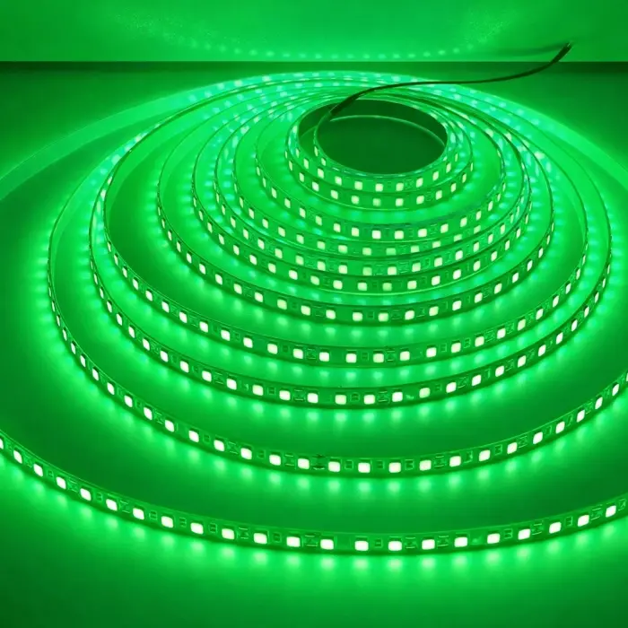 1 Adet 5 Metre NOAS YL40 4005 İç Mekan 60 Ledli Şerit Led 12V Yeşil Işık