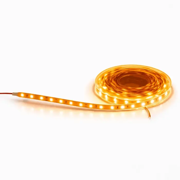 1 Adet 5 Metre NOAS YL40 4006 İç Mekan 60 Ledli Şerit Led 12V Amber Işık