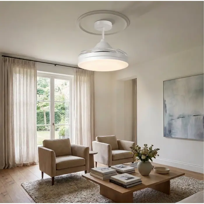 1 Adet CATA CT 1156 Dolunay 72W Fanlı Kumandalı Led Ampul 3 Renk
