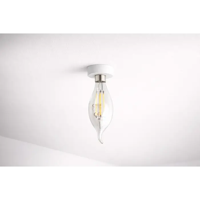 1 Adet CATA CT 4064 Kıvrık Led Rustik Ampul 7W 3200K Gün Işığı E14 Duy
