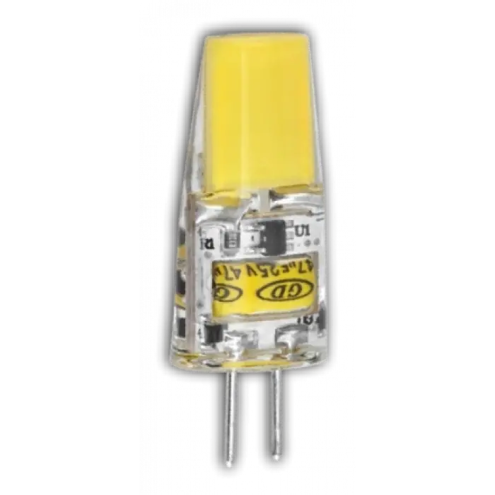 1 Adet CATA CT 4252 Kapsül Led Ampul 4W 12V Gün Işığı 3200K G4 Duy