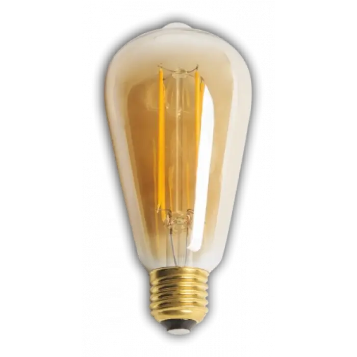 1 Adet CATA CT 4290 Led Rustik Ampul 8W Amber Işık E27 Duy