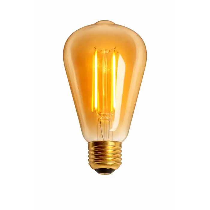 1 Adet CATA CT 4350 Led Rustik Ampul 4W Amber Işık E27 Duy