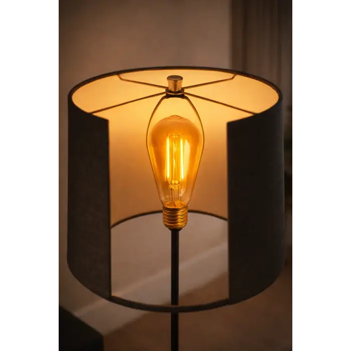 1 Adet CATA CT 4350 Led Rustik Ampul 4W Amber Işık E27 Duy