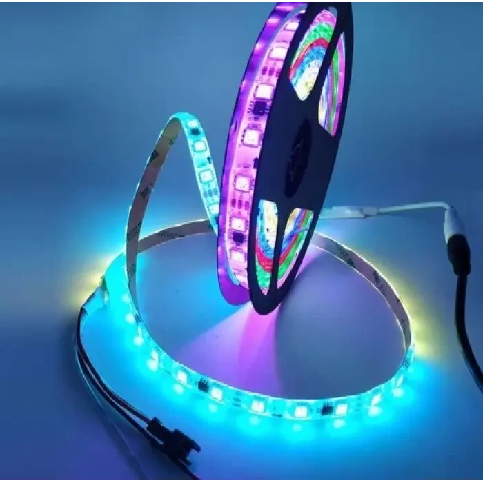 1 Adet CATA CT 4558 RGB Şerit Led Kumandalı Trafolu Set 220V