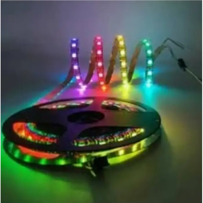 1 Adet CATA CT 4558 RGB Şerit Led Kumandalı Trafolu Set 220V