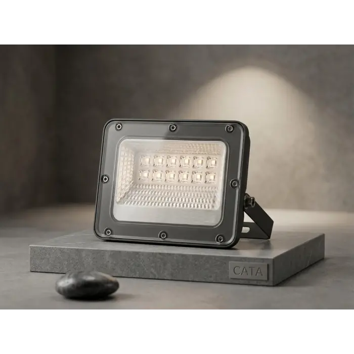 1 Adet CATA CT 4656 Led Projektör 20W 6400K Beyaz Işık