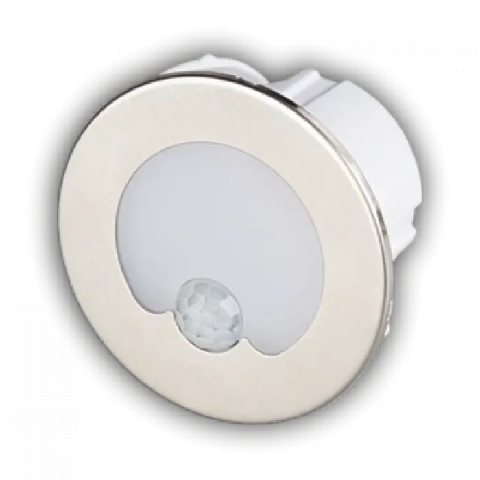 1 Adet CATA CT 5174 Satin Kasa 1.5W Sensörlü Koridor Aydınlatması 3200K Gün Işığı