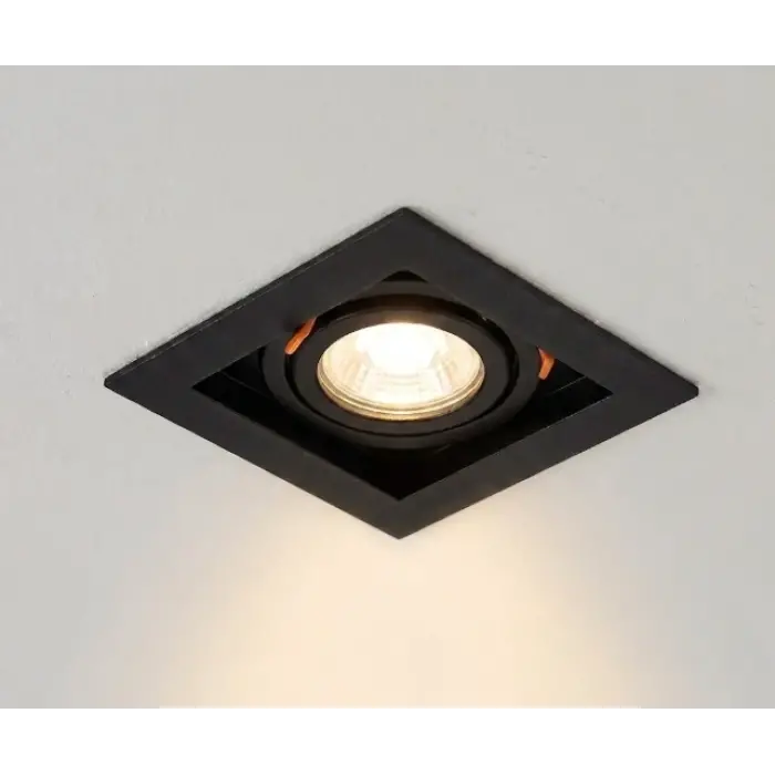 1 Adet CATA CT 5223 Pars Siyah Kere Spot Kasası G10 Duy