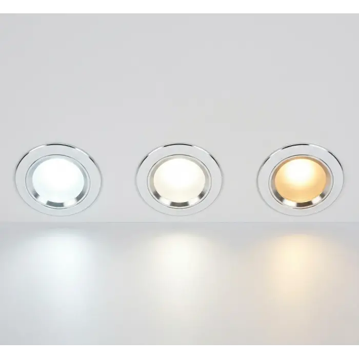 1 Adet CATA CT 5257 Zebra Beyaz Kasa 6W Sıva Altı Led Spot 3 Renk