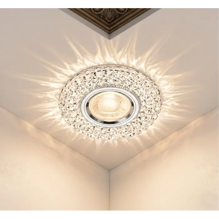 1 Adet CATA CT 6639 İpek Led Çerçeveli Cam Spot Kasası