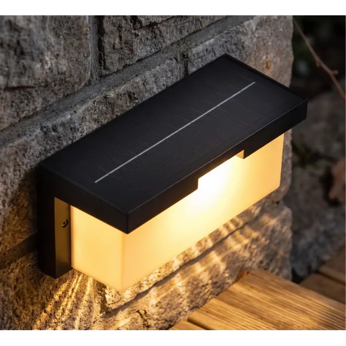 1 Adet CATA CT 7083 Barbaros 40W Dış Mekan Solar Led Aplik 3200K Gün Işığı