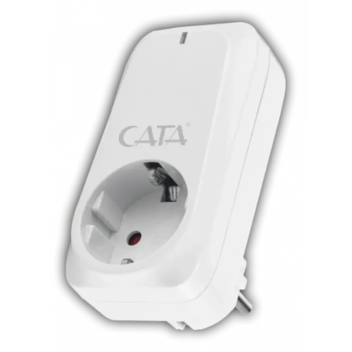 1 Adet CATA CT 9196 Akım Korumalı Priz 150-280V 4000W