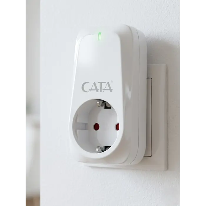 1 Adet CATA CT 9196 Akım Korumalı Priz 150-280V 4000W