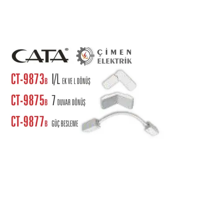 1 Adet CATA CT 9875 Magnetıc Ray Ek Parçası Beyaz