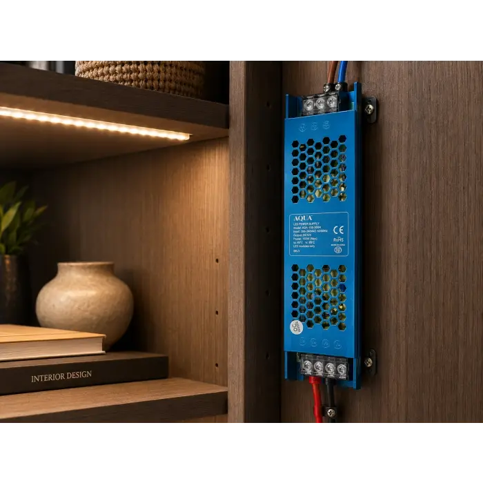 1 Adet EDSON AQUA AU 1555 Süper Slim 25A Led Trafosu 12V 300W