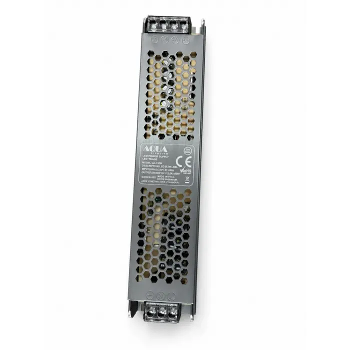 1 Adet EDSON AQUA AU 1557 Süper Slim 30A Led Trafosu 12V 360W