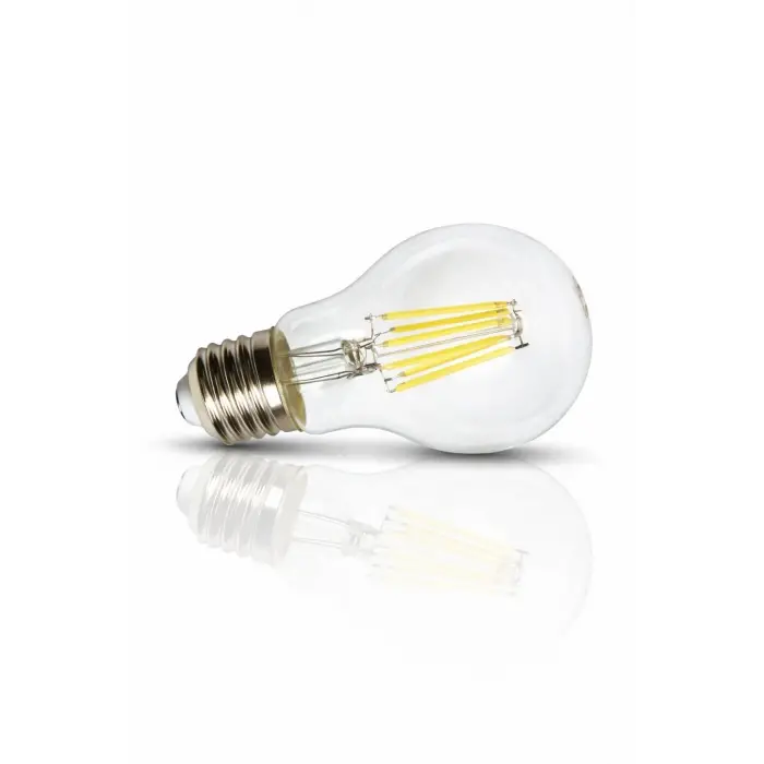 1 Adet KENDAL KES501 Led Rustik Ampul 6W 6500K Beyaz Işık E27 Duy