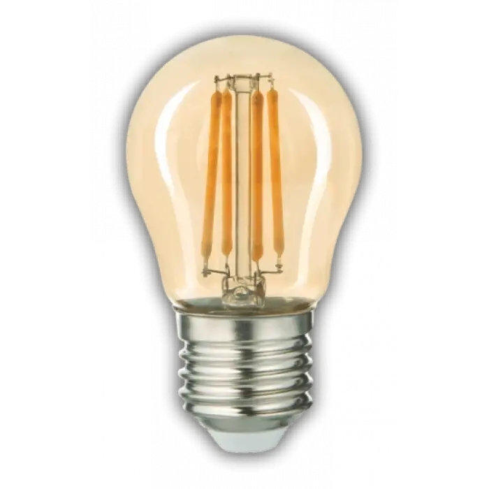 1 Adet KENDAL KES603 Led Rustik Ampul 6W Amber Işık E27 Duy