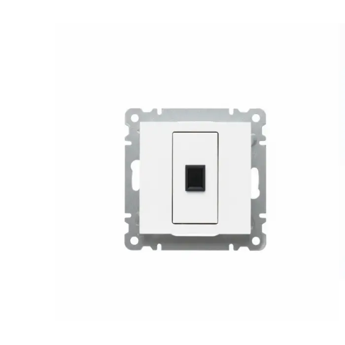 1 Adet Makel Karea Beyaz Fiber Optik Prizi Çerçevesiz