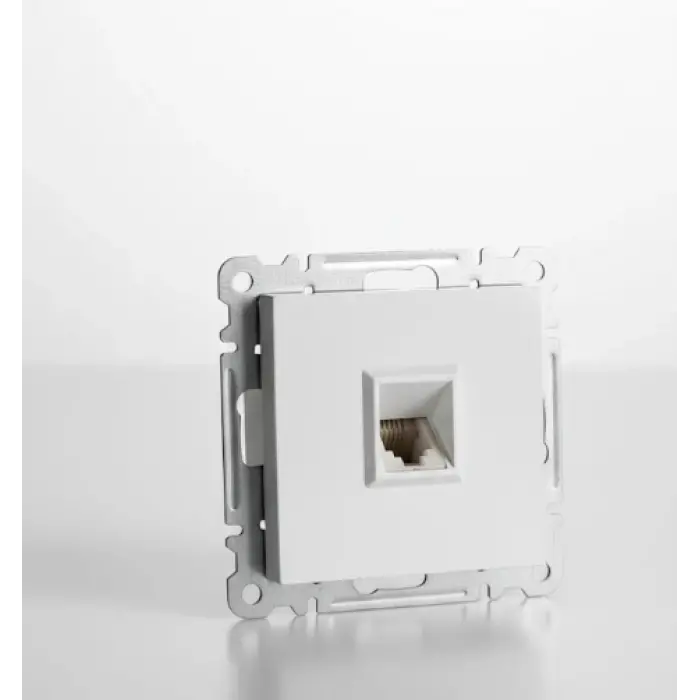 1 Adet Makel Karea Beyaz Telefon Prizi Nümeris Çerçevesiz